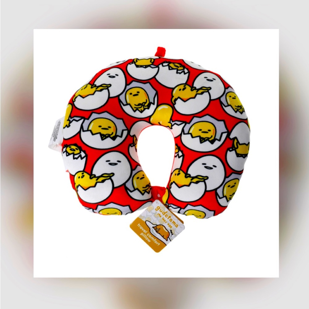 Sanrio Gudetama Travel Comfort Pillow